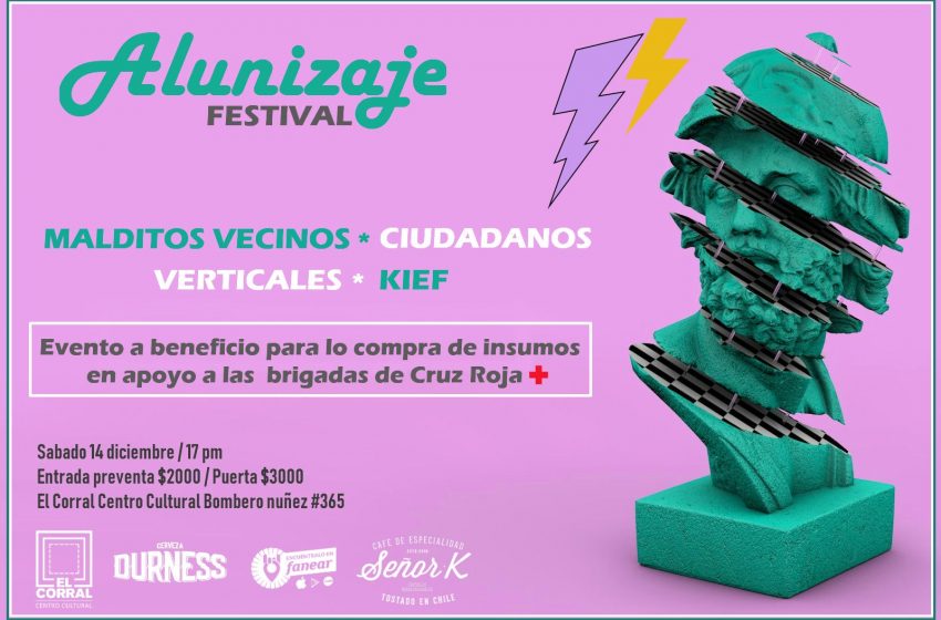  “Alunizaje Festival”: el indie rock chileno se une en el estallido social