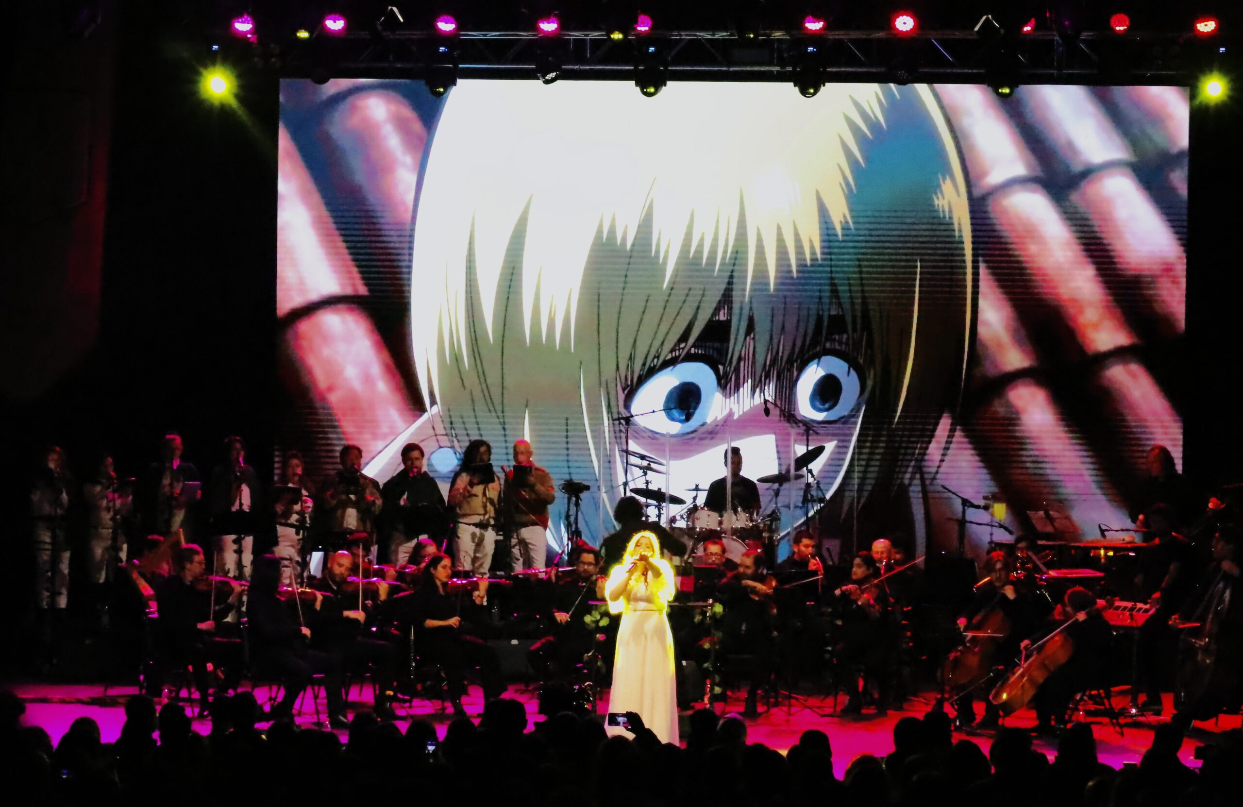 Attack on Titan en Concierto en Chile - Foto por Catalina Navarro