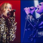 Juliana Gattas y Alex Anwandter en Blondie