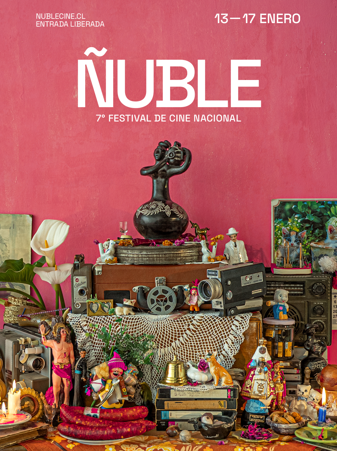 Festival de Cine Nacional de Ñuble presenta nueva imagen y fechas